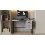 Компьютерный стол Ferrum-decor Гарри 75x120x60 черный ДСП Бетон 32мм (FRD-107308)