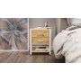 Тумба универсальная Ferrum-decor Вивьен 2/1 50x41x40 белый ДСП Дуб Артизан 16мм (FRD-106868)