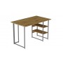 Компьютерный стол Ferrum-decor Кевин 75x100x60 серый ДСП Дуб Артизан 32мм (FRD-107208)