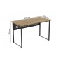 Компьютерный стол Ferrum-decor Майк 75x100x70 черный ДСП Дуб Артизан 32мм (FRD-107108)