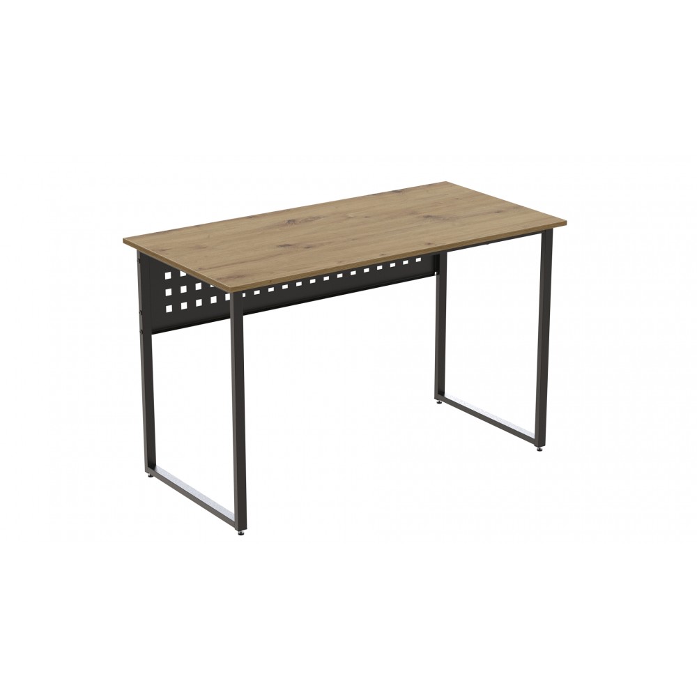 Компьютерный стол Ferrum-decor Майк 75x100x70 черный ДСП Дуб Артизан 32мм (FRD-107108)