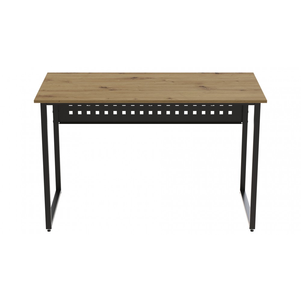 Компьютерный стол Ferrum-decor Майк 75x100x70 черный ДСП Дуб Артизан 32мм (FRD-107108)