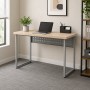 Стол письменный Майк Ferrum-decor 75x100x60 Серый металл ДСП Дуб Кремона Торро 32 мм (FRD-108338)