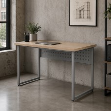 Стіл письмовий Майк Ferrum-decor 75x100x60 Сірий метал ДСП Дуб Кремона Торро 32 мм (FRD-108338)