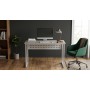 Стол письменный Майк Ferrum-decor 75x100x60 Белый металл ДСП Кашемир 16 мм (FRD-108298)