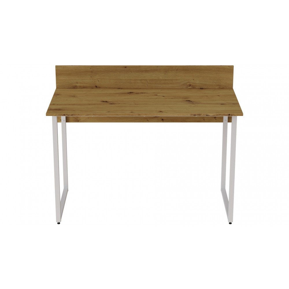 Компьютерный стол Ferrum-decor Скай 75x120x70 белый ДСП Дуб Артизан 16мм (FRD-106978)