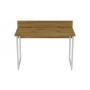 Компьютерный стол Ferrum-decor Скай 75x120x70 белый ДСП Дуб Артизан 16мм (FRD-106978)