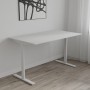 Стол письменный Space Ferrum-decor 750x1200x600 Белый металл ДСП Белый 16 мм (FRD-107918)