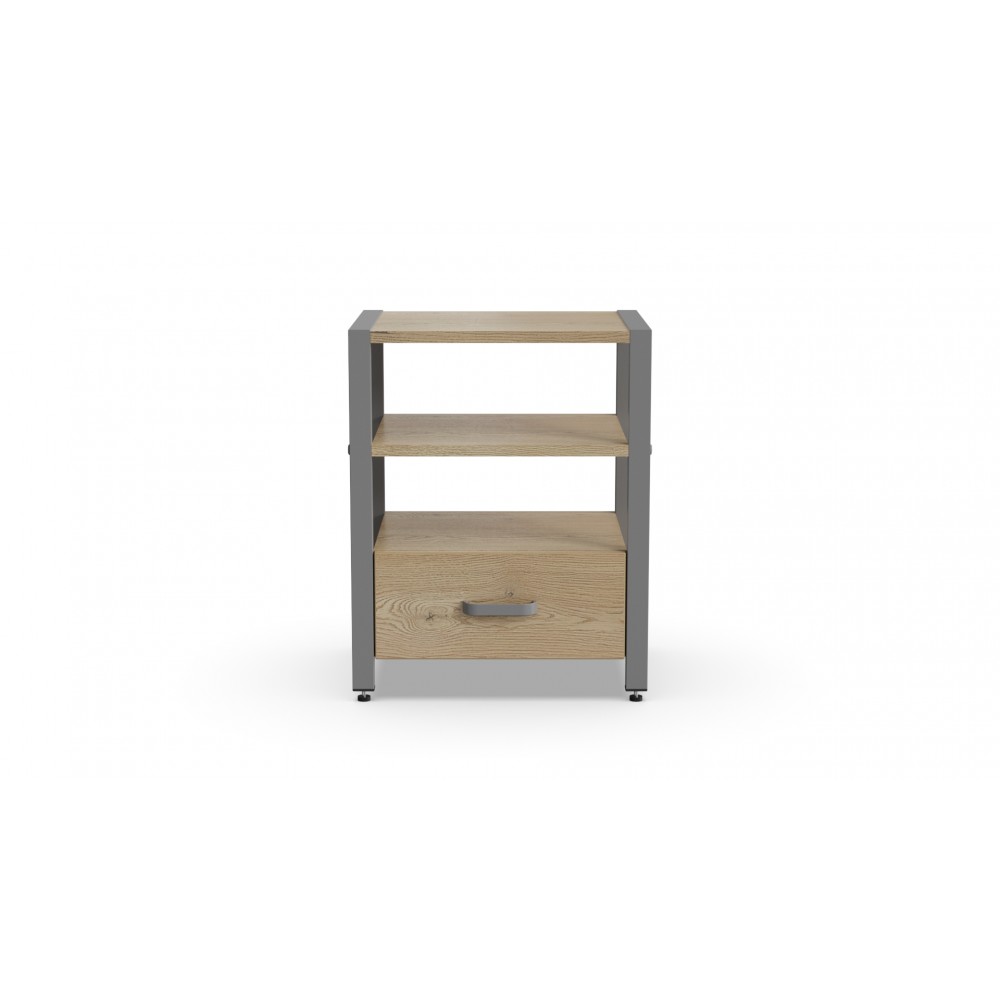 Тумба універсальна Ferrum-decor Вів'єн 1/1 50x41x40 сірий ДСП Дуб Кремона Торро 16 мм (FRD-107818)
