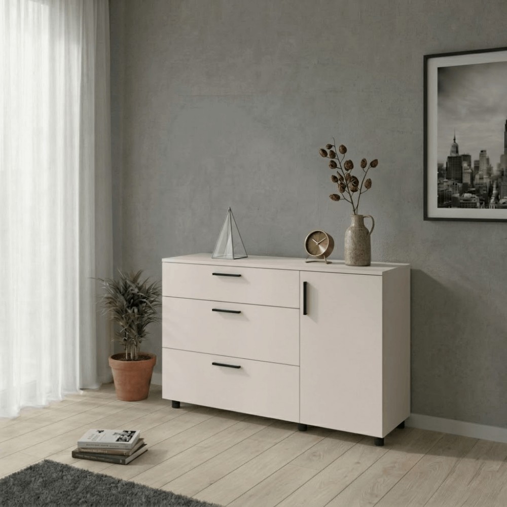 Комод Doros Торн Кашемір 3Ш/1Д 135х51.6х80 (DRS-012105)