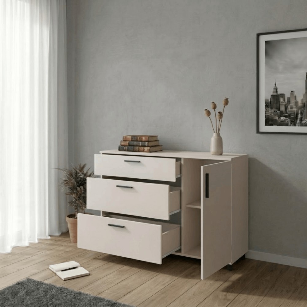 Комод Doros Торн Кашемір 3Ш/1Д 135х51.6х80 (DRS-012105)