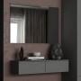 Комплект мебели Doros Левия + зеркало Графит 100х32х100 (42005236)