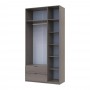 Шкаф распашной с антресолью Doros Лукас 120х50х240 см Канноло (DRS-011884)