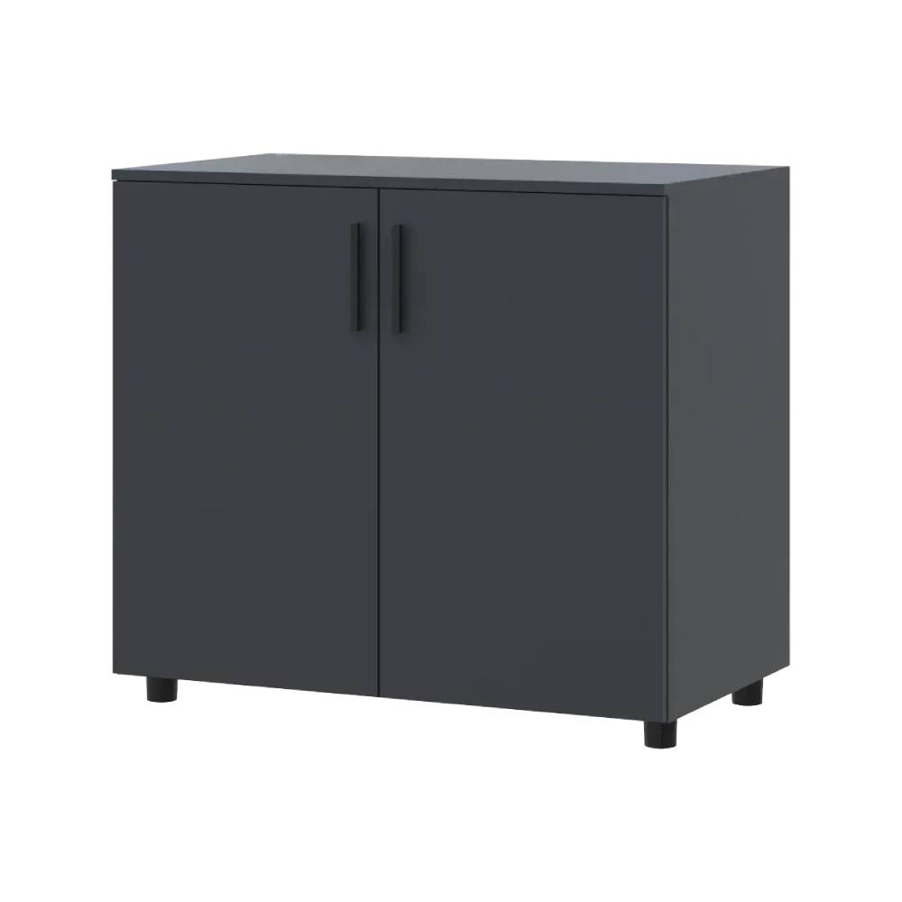 Комод Doros Торн Антрацит 2 ДСП 90х51.6х80 (DRS-012086)