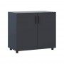 Комод Doros Торн Антрацит 2 ДСП 90х51.6х80 (DRS-012086)