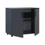 Комод Doros Торн Антрацит 2 ДСП 90х51.6х80 (DRS-012086)