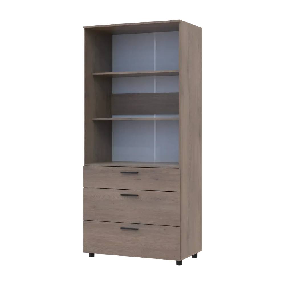 Шкаф для одежды Doros Торн Кремона Канноло 2 ДСП/3Ш (полки) 90х51.6х200 (DRS-012016)