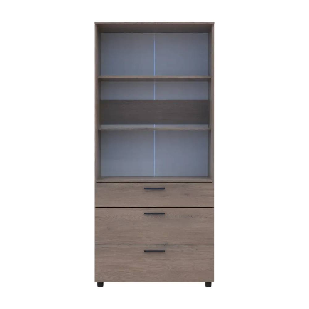 Шкаф для одежды Doros Торн Кремона Канноло 2 ДСП/3Ш (полки) 90х51.6х200 (DRS-012016)