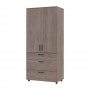 Шкаф для одежды Doros Торн Кремона Канноло 2 ДСП/3Ш (полки) 90х51.6х200 (DRS-012016)