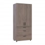 Шкаф для одежды Doros Торн Кремона Канноло 2 ДСП/3Ш (полки) 90х51.6х200 (DRS-012016)