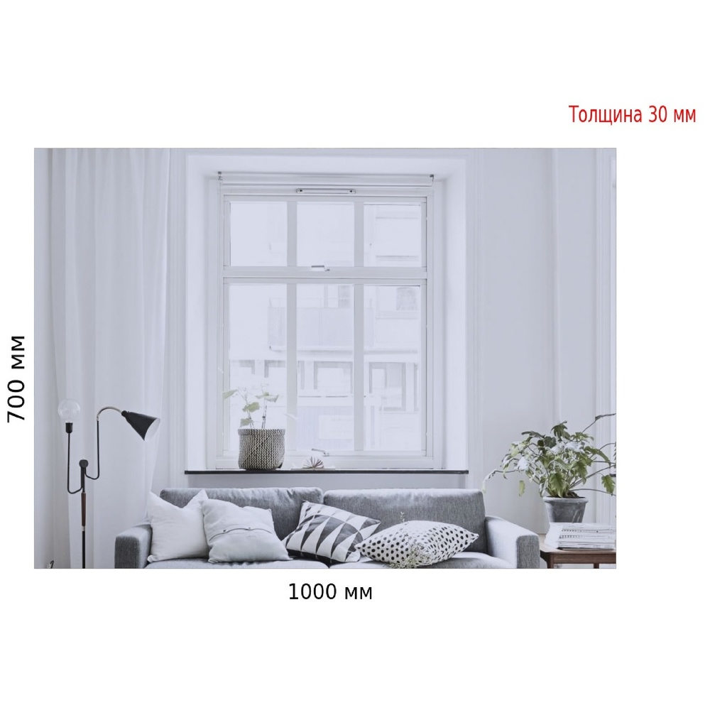 Дзеркало Doros Дейл 100х70х3 (DRS-011904)