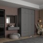 Комплект мебели Doros Левия + зеркало Графит 100х32х100 (42005236)