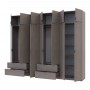Комплект шаф для одягу Doros Лукас (2 шт.) 295х50х240 см Канноло (DRS-011854)