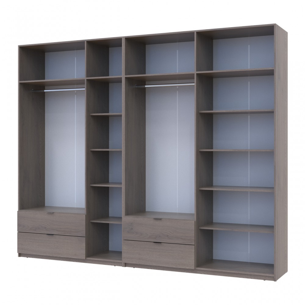 Комплект шаф для одягу Doros Лукас (2 шт.) 295х50х240 см Канноло (DRS-011854)