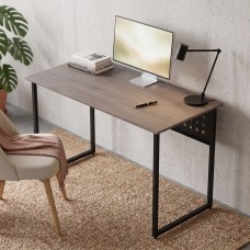 Стіл письмовий Майк Ferrum-decor 75x140x70 Чорний метал ДСП Дуб Кремона Канолло 16 мм (FRD-108219)