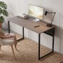 Стол письменный Майк Ferrum-decor 75x140x70 Черный металл ДСП Дуб Кремона Канолло 16 мм (FRD-108219)