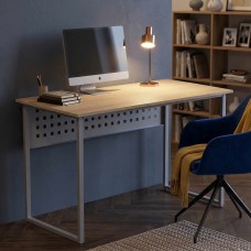 Стіл письмовий Майк Ferrum-decor 75x120x70 Сірий метал ДСП Дуб Кремона Торро 16 мм (FRD-108359)