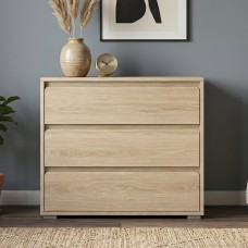Комод на 3 ящика LION АРТ-1 90х43х80 см Дуб Сонома (LION-045378)