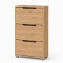 Тумба для взуття з ящиками LION ТО-2 70,4x28,2x123,4 см Дуб Артизан (LION-045324)