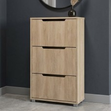 Тумба для обуви с ящиками LION ТО-2 70,4x28,2х123,4 см Дуб Сонома (LION-045344)