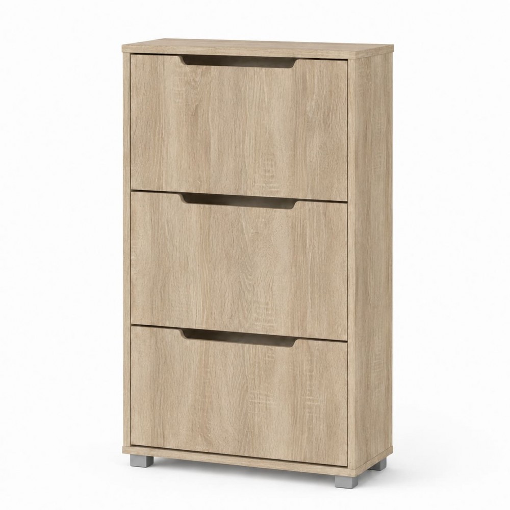 Тумба для обуви с ящиками LION ТО-2 70,4x28,2х123,4 см Дуб Сонома (LION-045344)