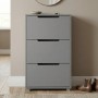 Тумба для обуви с ящиками LION ТО-2 70,4x28,2х123,4 см Серая Мышь (LION-045364)