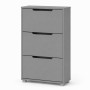 Тумба для обуви с ящиками LION ТО-2 70,4x28,2х123,4 см Серая Мышь (LION-045364)