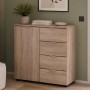 Комод Doros Рон 1 1 фасад 4 шухляди Дуб сонома 80х38х81 (41516294) (DRS-012176)