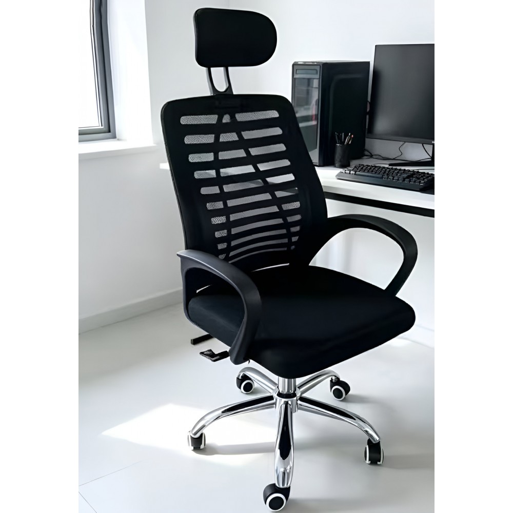 Крісло комп'ютерне Perfect Home BO-004BB Чорний (PFH-092126)