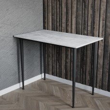 Універсальний стіл Prime Ferrum-decor 750x1200x700 Чорний метал ДСП Бетон 16 мм (FRD-107669)