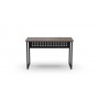 Стол письменный Майк Ferrum-decor 75x100x60 Черный металл ДСП Дуб Кремона Канолло 16 мм (FRD-108189)