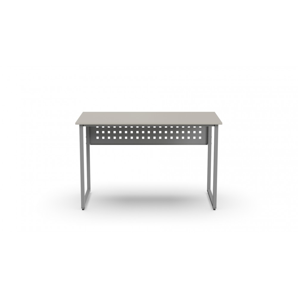 Стол письменный Майк Ferrum-decor 75x100x60 Серый металл ДСП Кашемир 16 мм (FRD-108299)
