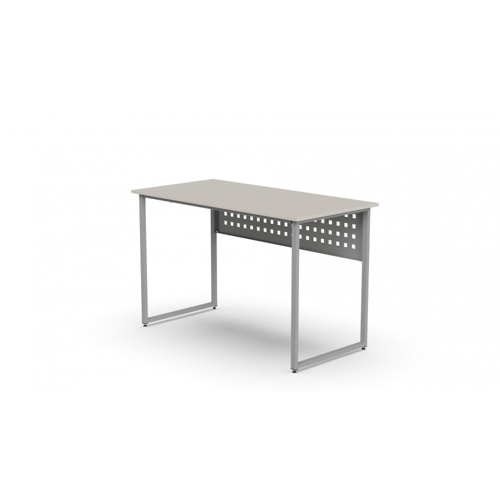 Стол письменный Майк Ferrum-decor 75x140x70 Серый металл ДСП Кашемир 16 мм (FRD-108329)