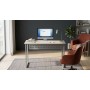 Стол письменный Майк Ferrum-decor 75x100x60 Серый металл ДСП Кашемир 16 мм (FRD-108299)
