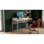 Стол письменный Майк Ferrum-decor 75x100x60 Серый металл ДСП Кашемир 16 мм (FRD-108299)