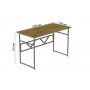 Компьютерный стол Ferrum-decor Раян 75x100x70 серый ДСП Дуб Артизан 32мм (FRD-107069)