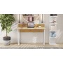 Компьютерный стол Ferrum-decor Скай 75x100x70 белый ДСП Дуб Артизан 32мм (FRD-106969)