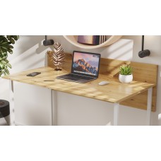 Комп'ютерний стіл Ferrum-decor Скай 75x100x70 білий ДСП Дуб Артизан 32 мм (FRD-106969)
