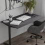 Стол письменный Space Ferrum-decor 750x1200x700 Черный металл ДСП Каштан Арвадонна 16 мм (FRD-107919)
