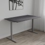Стол письменный Space Ferrum-decor 750x1200x700 Серый металл ДСП Каштан Арвадонна 16 мм (FRD-107929)